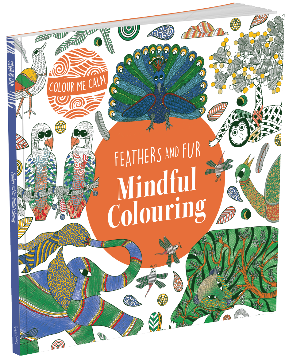 Colour me Calm Feathers and Fur