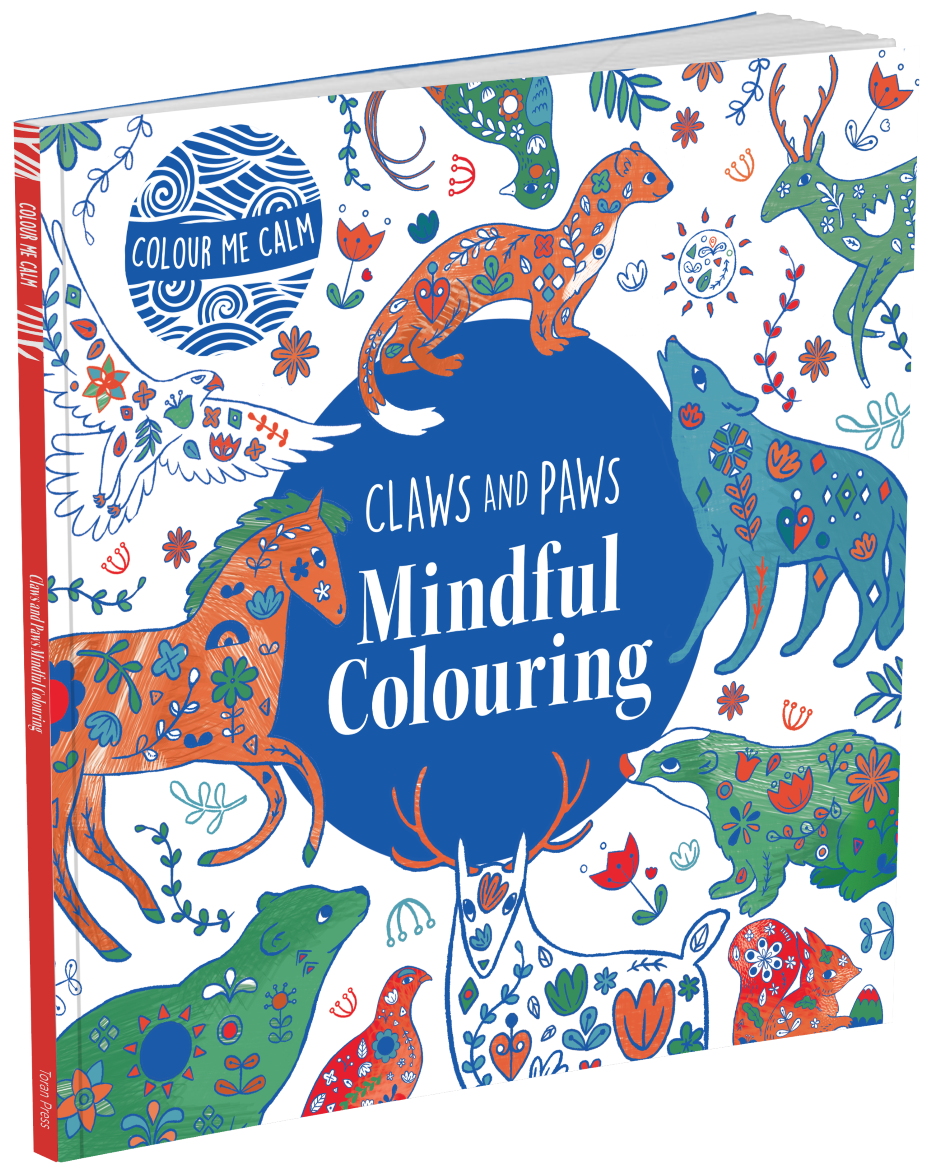 Claws and Paws Mindful Colouring